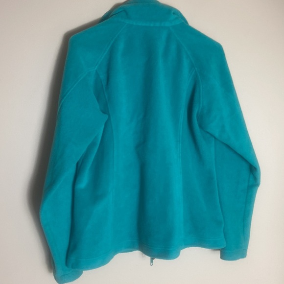 Woman’s M Columbia omni-heat zip up fleece - Picture 4 of 4